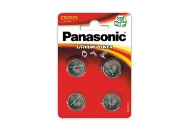 Baterijas Panasonic CR2025 4gab. SS26