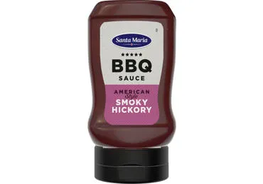 BBQ mērce ar dūmu aromātu 345g, Santa Maria