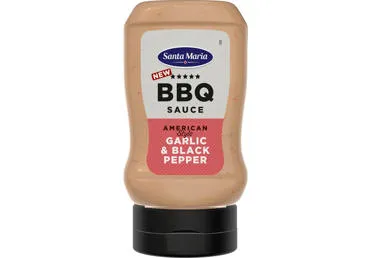 BBQ mērce ķiploku un piparu SANTA MARIA 280g