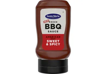 BBQ mērce salda un pikanta SANTA MARIA 335g