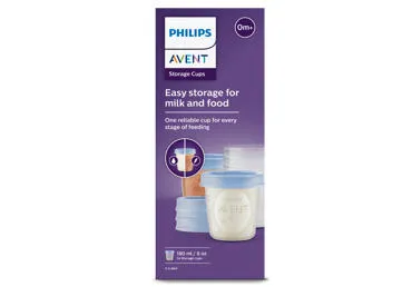 Bērnu pārtikas uzglabāšanas trauki PHILIPS AVENT 5gab.