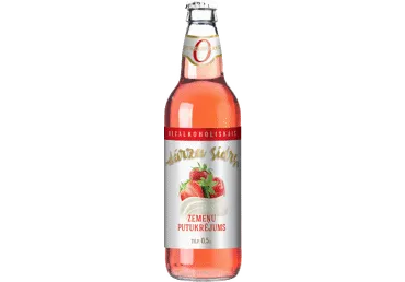 Bezalkoholiskais sidrs DĀRZA Zemeņu 500ml D