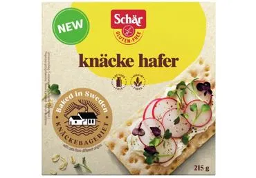 Bezglutēna grauzdiņi Knacke Hafer SCHAR 215g