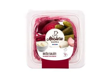 Biešu salāti ar marinētiem gurķiem MEISTARA MARKA 200g