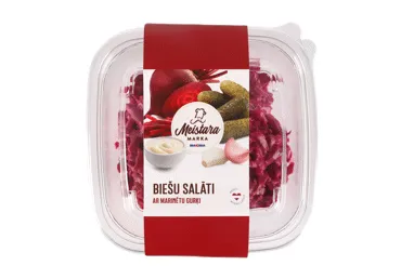 Biešu salāti ar marinētiem gurķiem MEISTARA MARKA 500g
