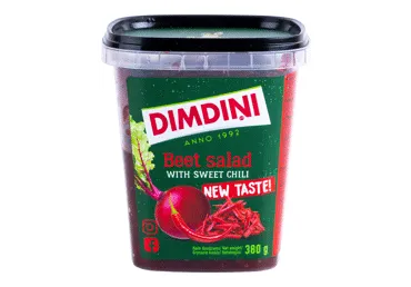 Biešu salāti ar saldo čili 380g