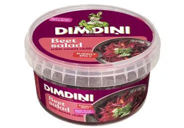 Biešu salāti ar saldo čili DIMDIŅI 380g