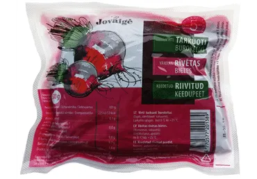 Bietes vārītas, rīvētas,  500g, gab