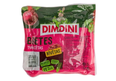 Bietes tvaicētas, rīvētas 350g, Dimdiņi