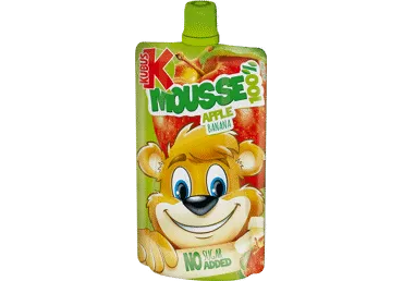 Biezenis KUBUS banānu,ābolu 100g