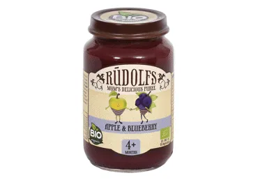 Biezenis Rūdolfs Ābolu-melleņu BIO 190g