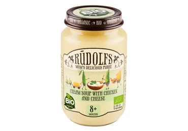 Biezenis RŪDOLFS krēmzupa vista ar sieru 8+ 190g