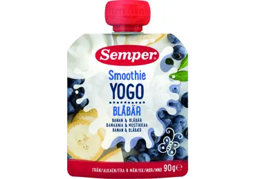 Biezenis SEMPER jog.ban.melleņu 6+ 90g