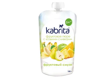 Biezen.KABRITA kaz.p.augļ.smūtijs 6+100g