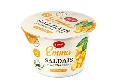 Biezpiena krēms EMMA mango 200g