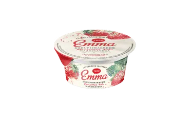 Biezpiena krēms Emma ar zemenēm 150g