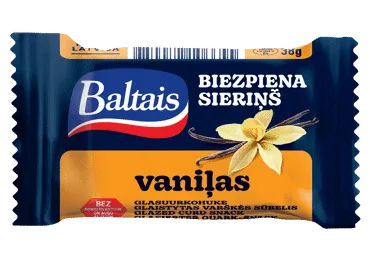 Biezpiena sieriņš BALTAIS vaniļas 38g