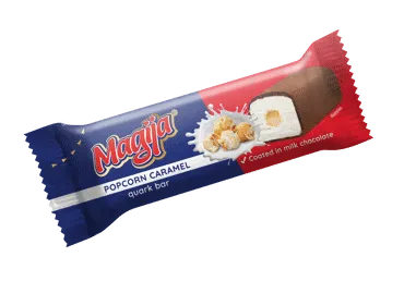 Biezpiena sieriņš MAGIJA ar popkornu un sāļo karameli 40g