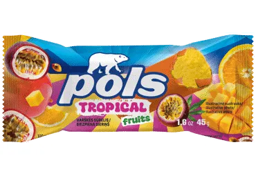 Biezpiena sieriņš POLS tropisko augļu garšu 45g