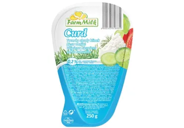 Biezpiens FARM MILK 0,2% 250g