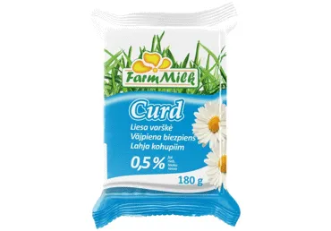 Biezpiens FARM MILK 0.5% 180g