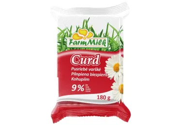 Biezpiens FARM MILK 9% 180g