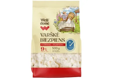 Biezpiens WELL DONE 9% 500g