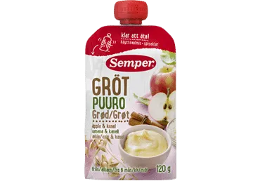 Biezp.SEMPER graudu āb.ban.kanēļ.6+ 120g