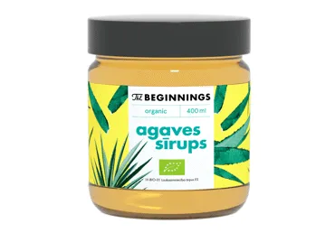 BIO Agaves sīrups THE BEGINNINGS 400ml