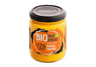 BIO augļu krēms RŪDOLFS mango un kokosrieksts 240g
