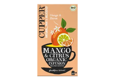 BIO augļu tēja CUPPER Mango 20x1,8g