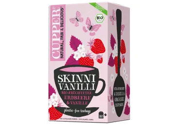 BIO augļu tēja CUPPER Skinni Vanilli 20x2g