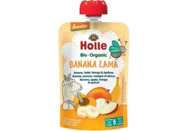 BIO biezenis HOLLE Banana Lama augļu 100g