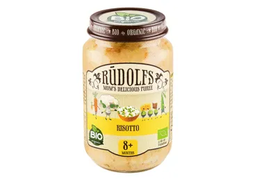 BIO biezenis RŪDOLFS risotto 8+ 190g
