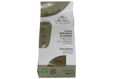 BIO kaņepju sēklu milti PASTA NATURA 250g