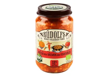 BIO paelja RŪDOLFS lasis dārzeņi 10+190g