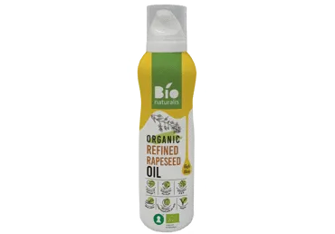 BIO rafinēta rapšu eļļa izsmidzināma BIONATURALIS 0,2L