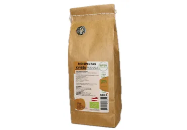 BIO speltas kviešu manna SUPER GARDEN 500g
