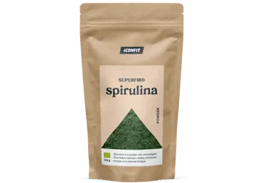 BIO spirulīnas pulveris ICONFIT 125g