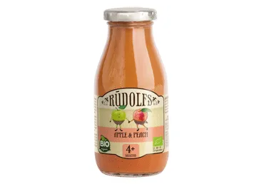 BIO sula RŪDOLFS ābolu persiku 4+ 260ml D