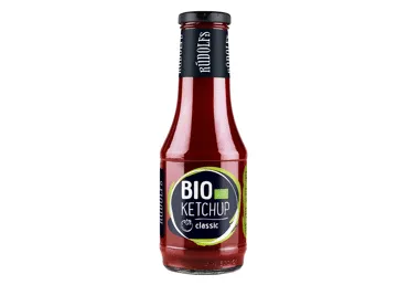 Tomātu kečups RŪDOLFS BIO, klasiskais, 530 g