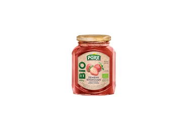 Zemeņu ievārījums PŪRE BIO, 400g