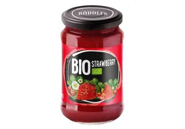 Zemeņu ievārījums Rūdolfs BIO 400g