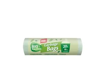 Bioloģiski noārdāmie atkritumu maisi 20L10gab.