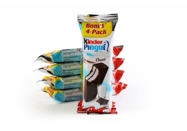 Biskvīta batoniņi KINDER Pingui 4x30g
