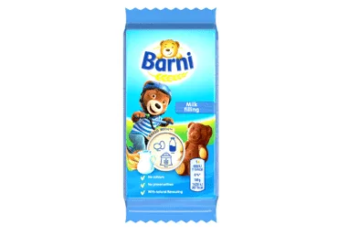 Biskvītkūka BARNI ar piena pildījumu 30g