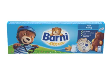 Biskvītkūka BARNI ar pienu 150g