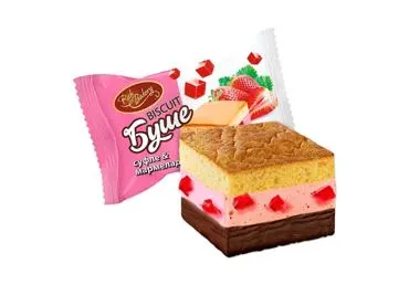 Biskvītu asorti Bushe sver.