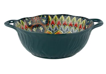 Bļoda ar rokturiem AURORA Boho 19cm