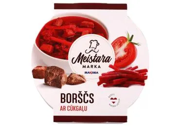 Borščs ar cūkgaļu MEISTARA MARKA 400g